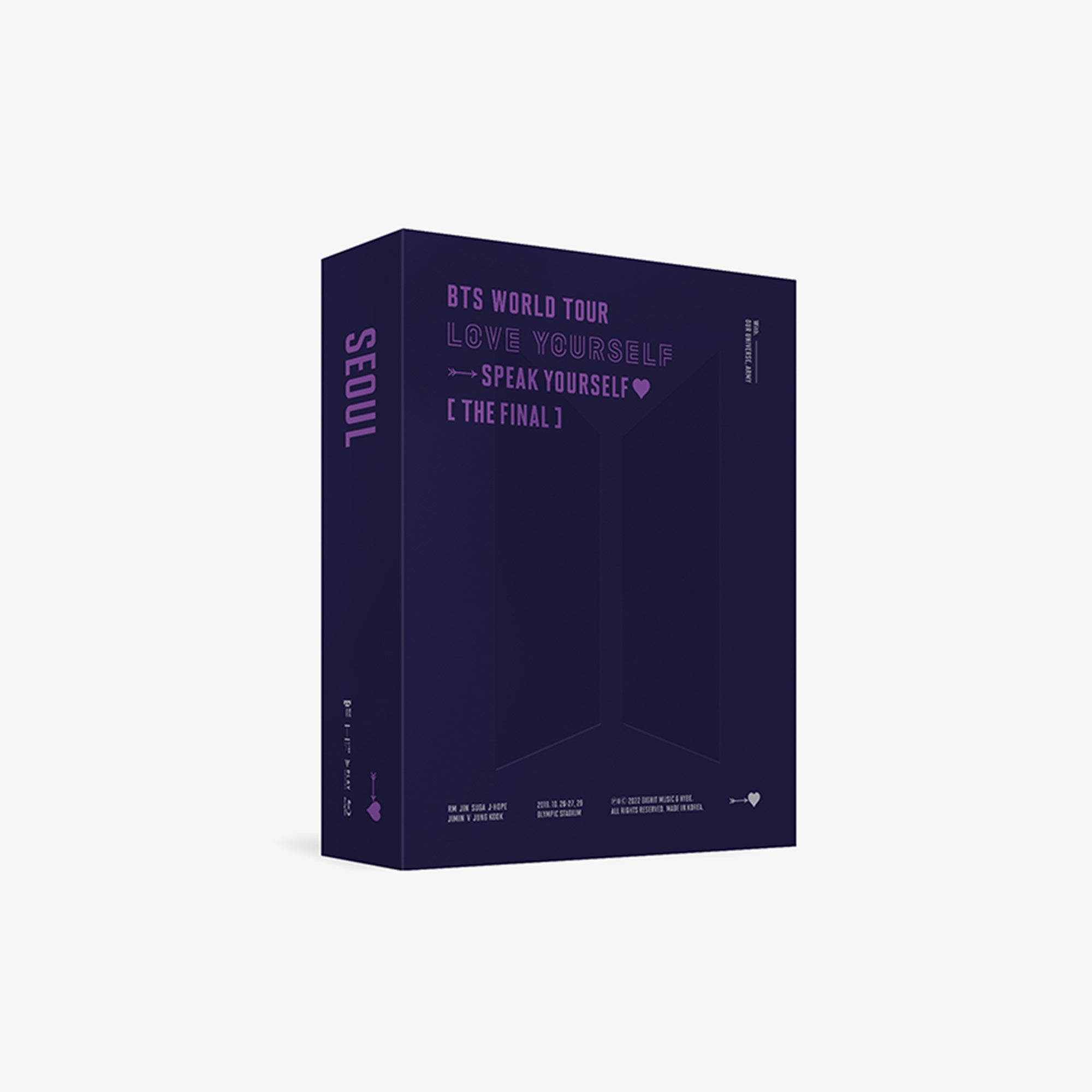 BTS WORLD TOUR LOVE YOURSELF 'SPEAK YOURSELF♥ [THE FINAL]' (BLU-RAY)