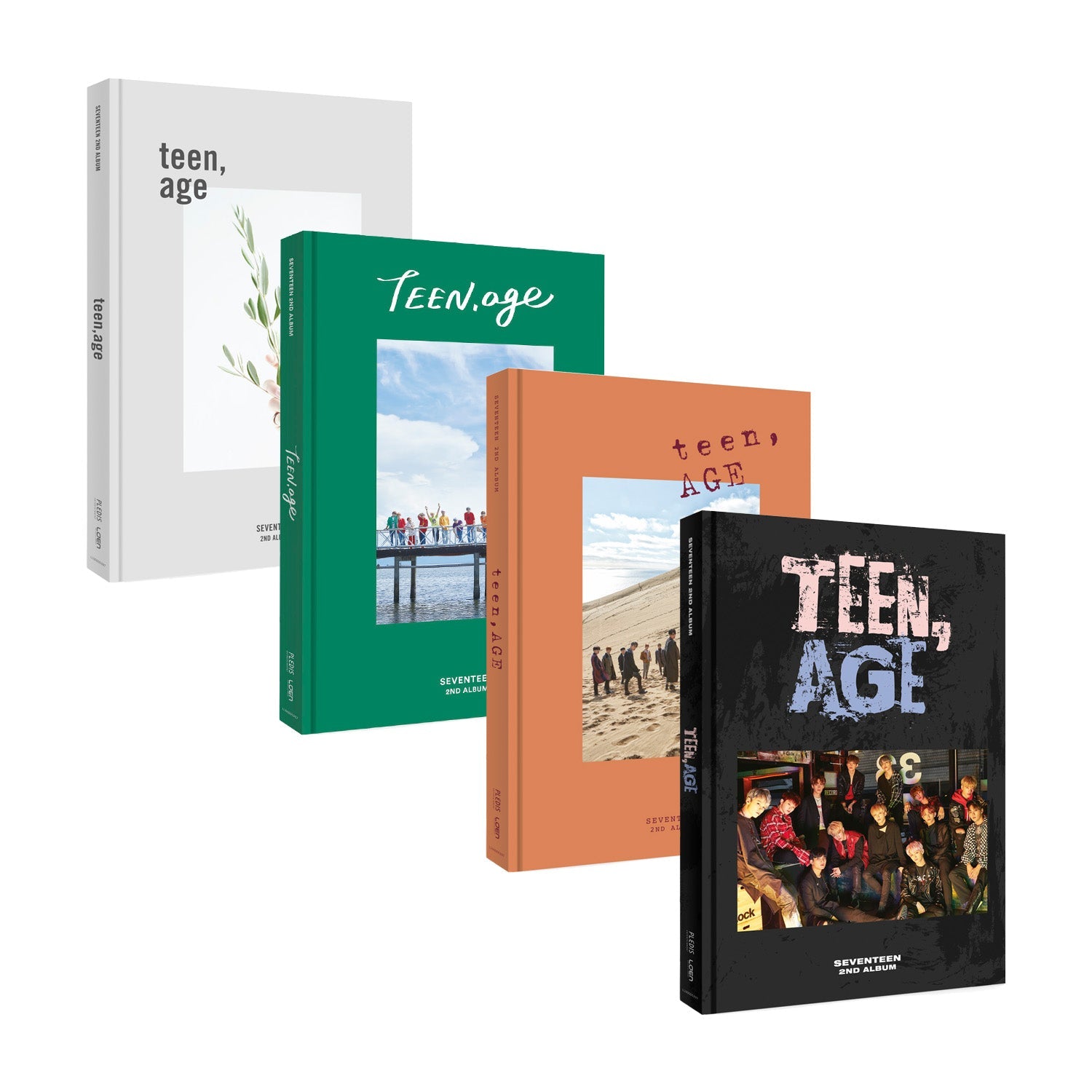 SEVENTEEN アルバム teen age 全種セット-