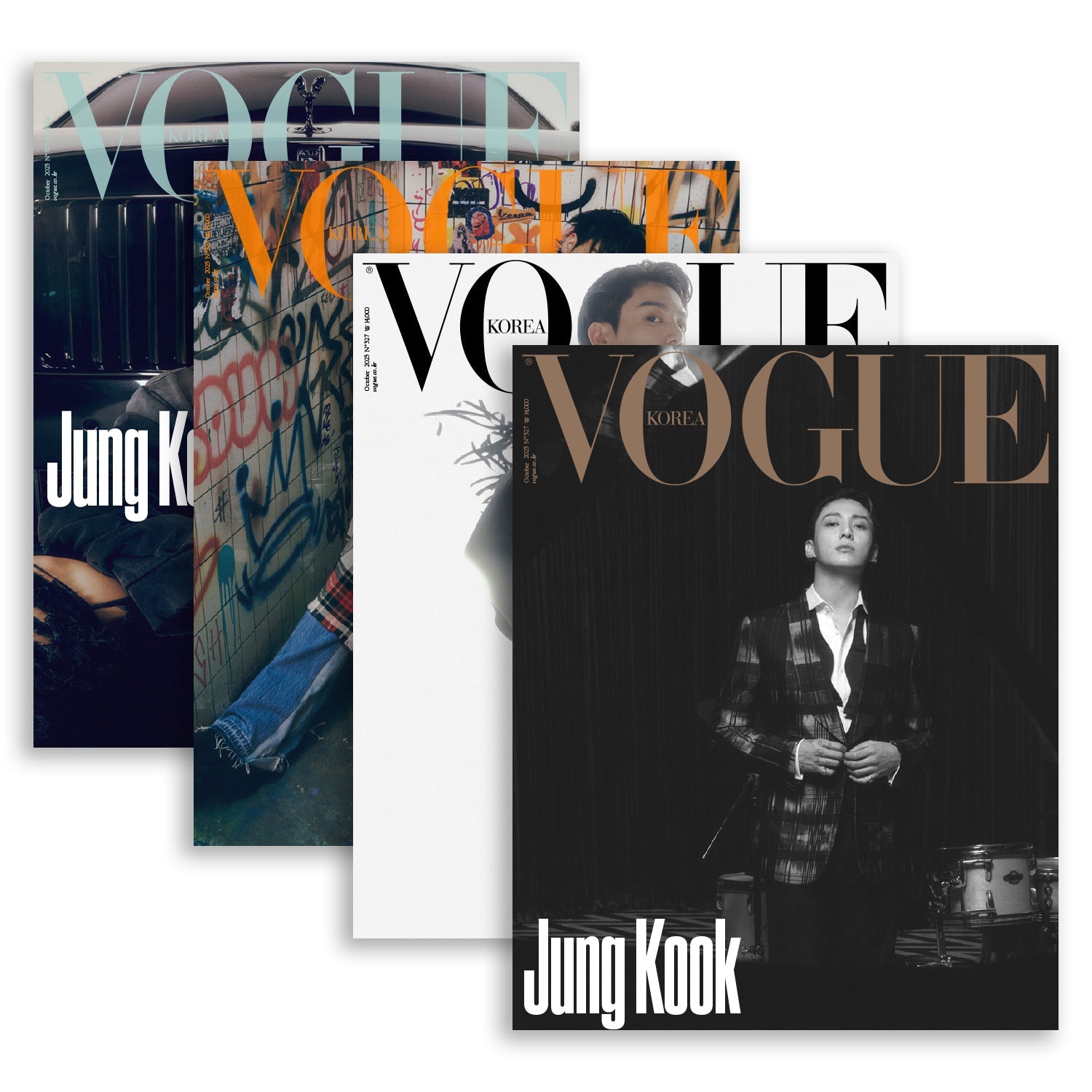 Jung Kook - VOGUE Korea Magazine Cover Jung Kook (Oct 2023)