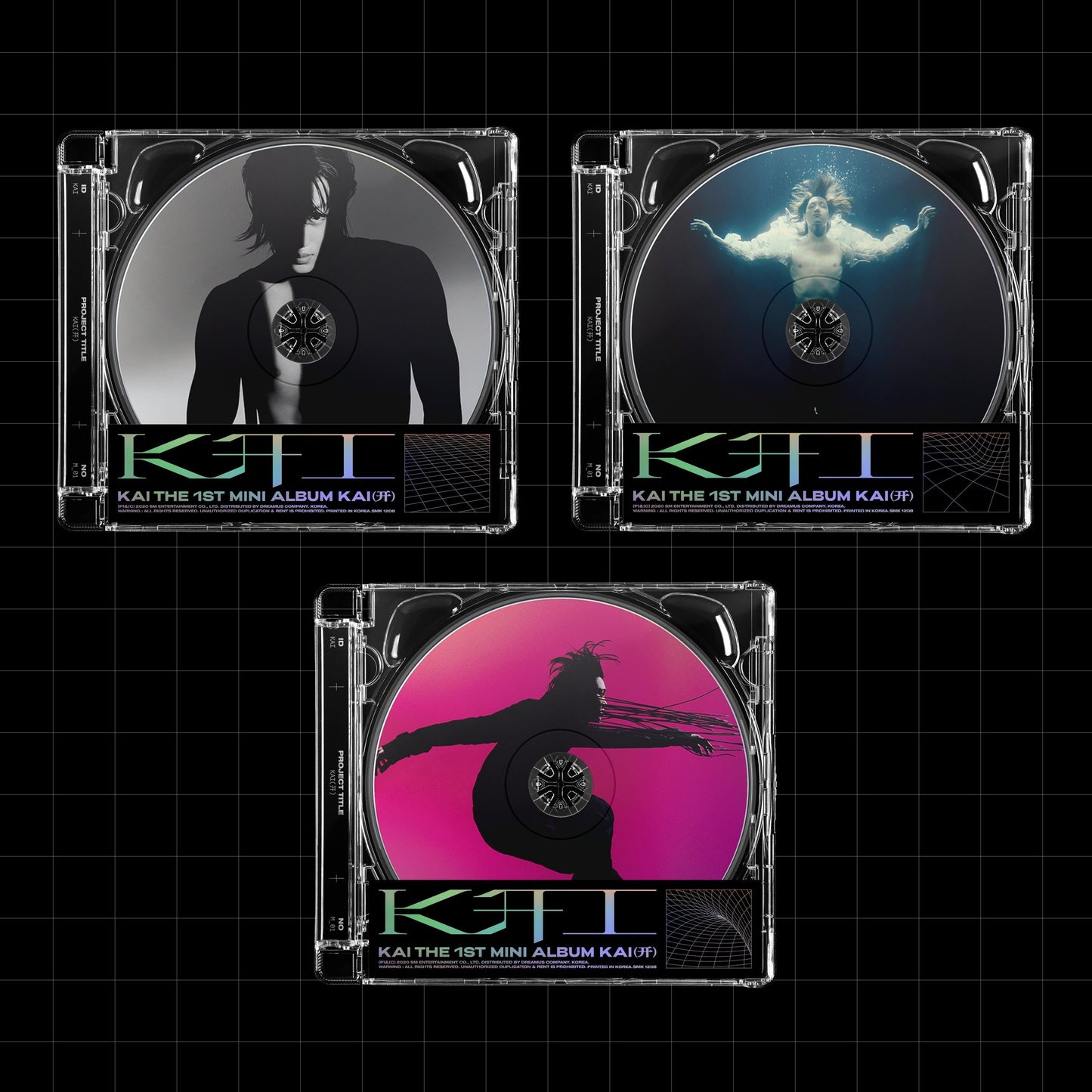 KAI (EXO) 1ST MINI ALBUM 'KAI (开)' (JEWEL CASE)