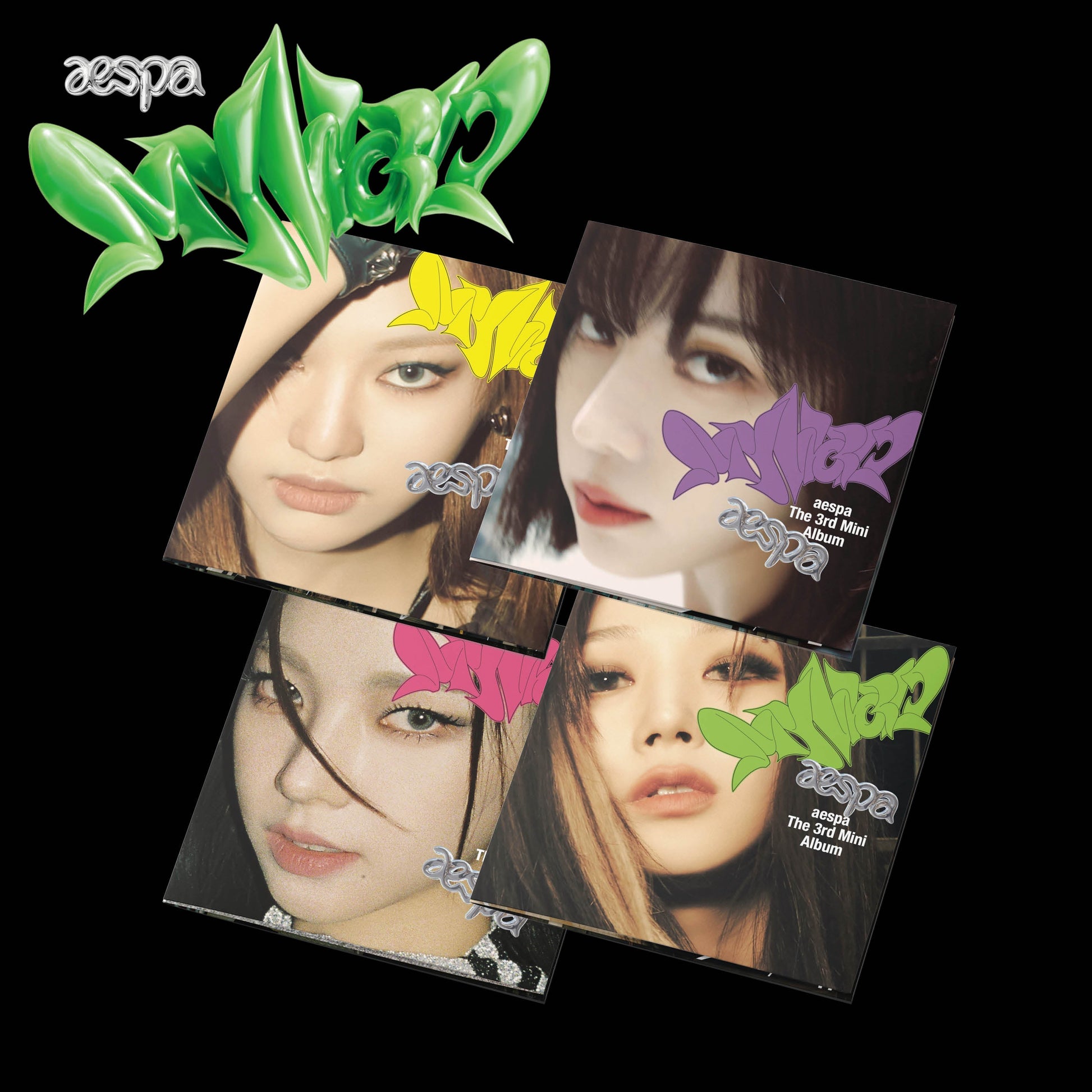 AESPA 3RD MINI ALBUM 'MY WORLD' (POSTER) COVER