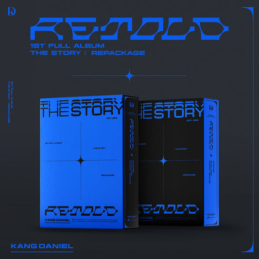 KANG DANIEL 1ST FULL ALBUM REPACKAGE 'RETOLD' SET COVER