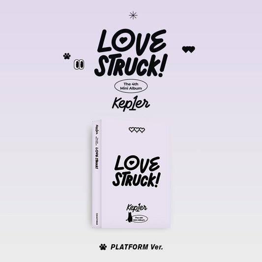 KEP1ER 4TH MINI ALBUM 'LOVESTRUCK!' (PLATFORM) COVER