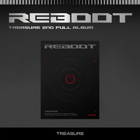 TREASURE 2ND FULL ALBUM 'REBOOT' (PHOTOBOOK) VERSION 1 COVER