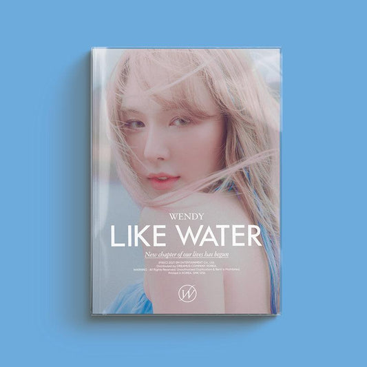 WENDY (RED VELVET) 1ST MINI ALBUM 'LIKE WATER' + POSTER - KPOP REPUBLIC