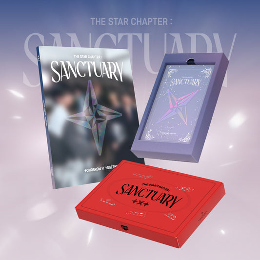 TOMORROW X TOGETHER (TXT) ALBUM 'THE STAR CHAPTER : SANCTUARY' COVER