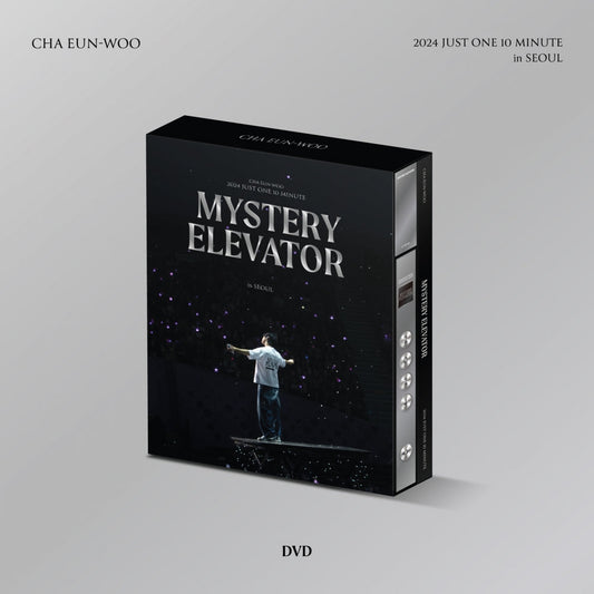 CHA EUN-WOO 2024 JUST ONE 10 MINUTE IN SEOUL 'MYSTERY ELEVATOR' (DVD) COVER