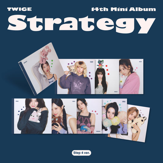 TWICE 14TH MINI ALBUM 'STRATEGY' (STEP 4) COVER