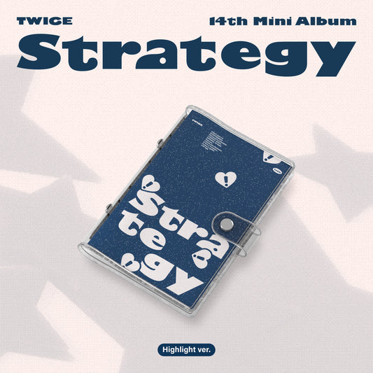 TWICE 14TH MINI ALBUM 'STRATEGY' (HIGHLIGHT) COVER