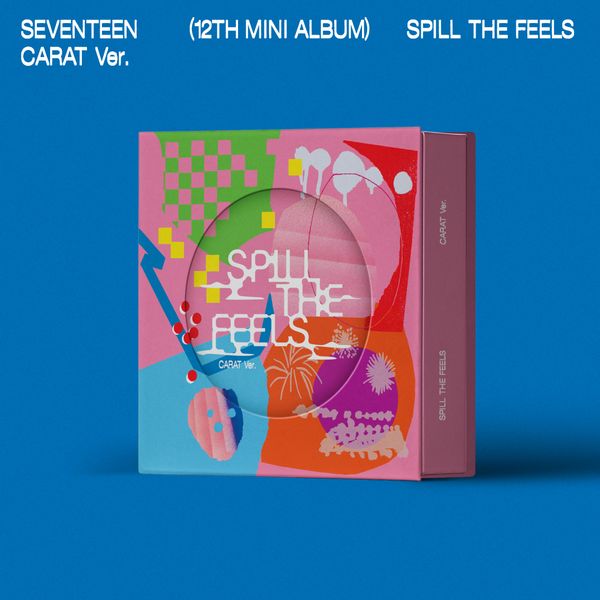 SEVENTEEN 12TH MINI ALBUM 'SPILL THE FEELS' (CARAT) COVER