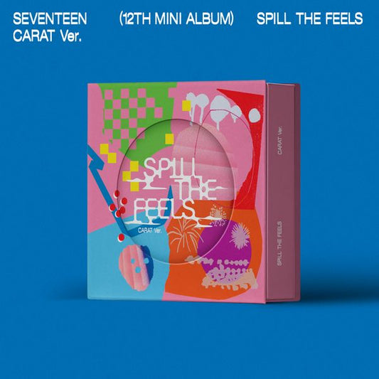 SEVENTEEN 12TH MINI ALBUM 'SPILL THE FEELS' (CARAT) COVER