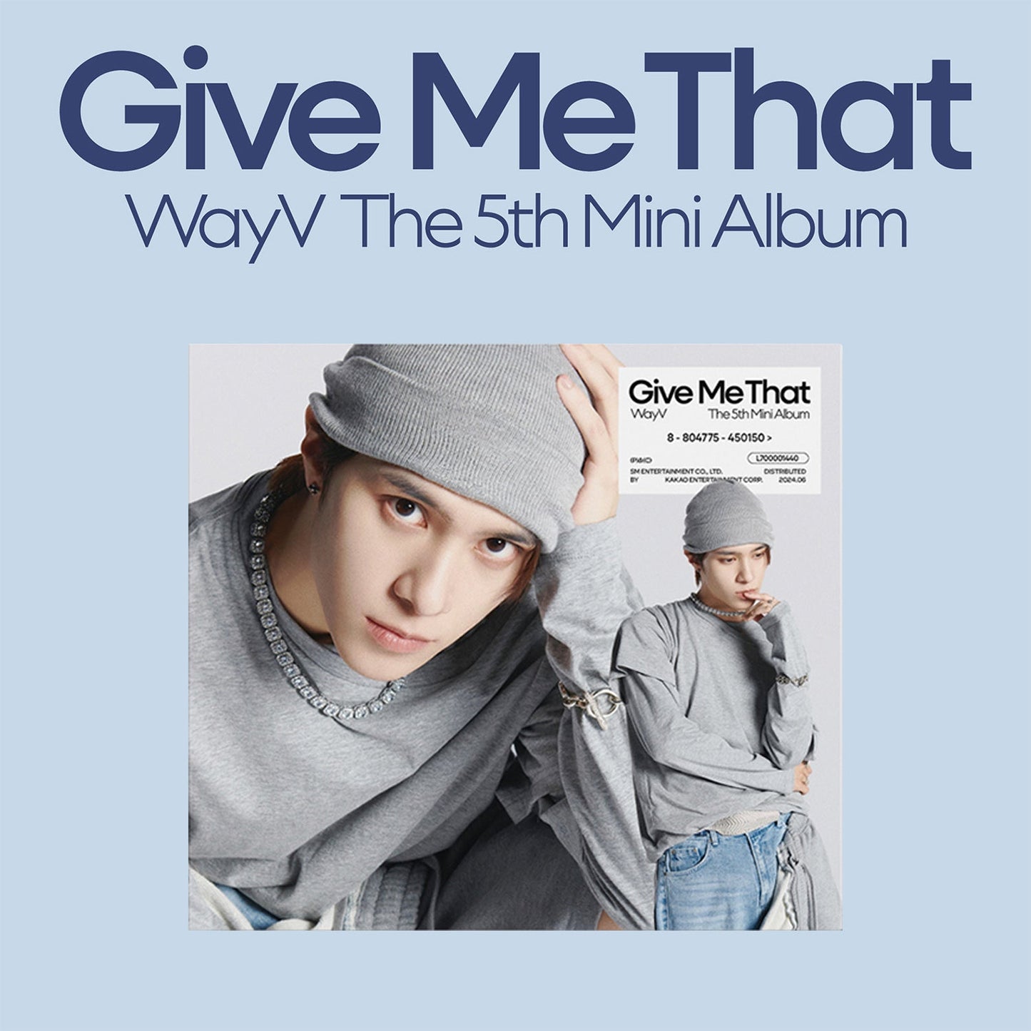 WAYV 5TH MINI ALBUM 'GIVE ME THAT' (DIGIPACK) HENDERY VERSION COVER