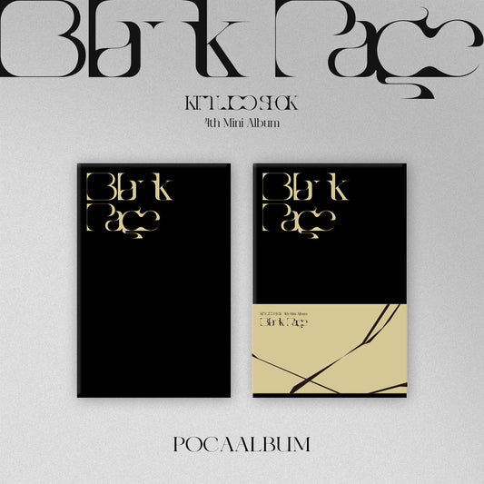 KIM WOO SEOK 4TH MINI ALBUM 'BLANK PAGE' (POCA) COVER