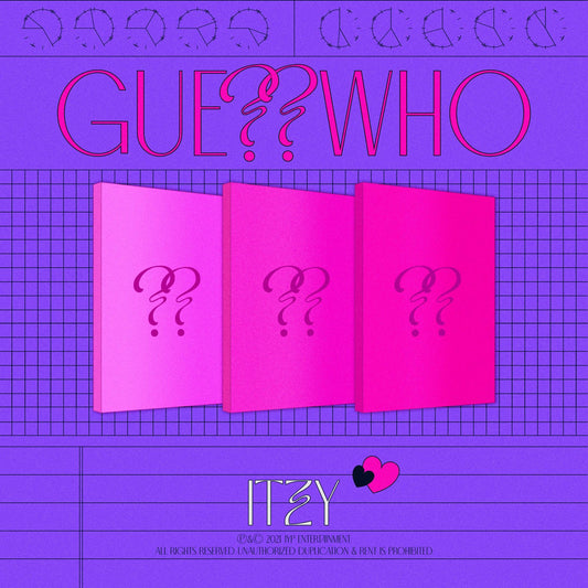 ITZY ALBUM 'GUESS WHO' + POSTER - KPOP REPUBLIC