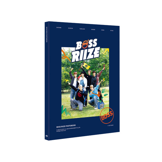 RIIZE 'BOSS RIIZE POP-UP EXHIBITION PHOTOBOOK' COVER