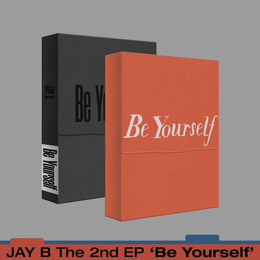 JAY B 2ND EP ALBUM 'BE YOURSELF' COVER