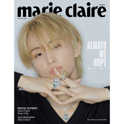 MARIE CLAIRE KOREA 'DECEMBER 2024 - MARK (NCT)' A VERSION COVER