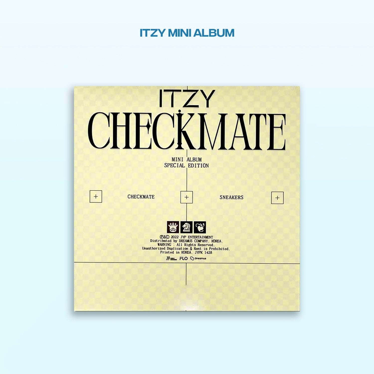 ITZY MINI ALBUM 'CHECKMATE' (SPECIAL EDITION) A VERSION COVER