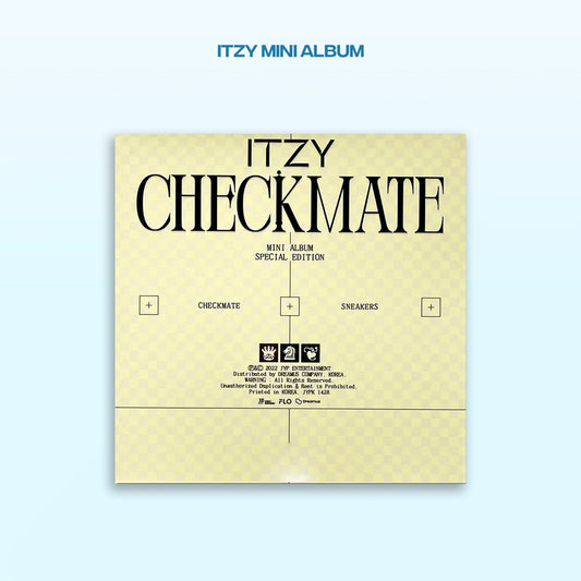 ITZY MINI ALBUM 'CHECKMATE' (SPECIAL EDITION) A VERSION COVER