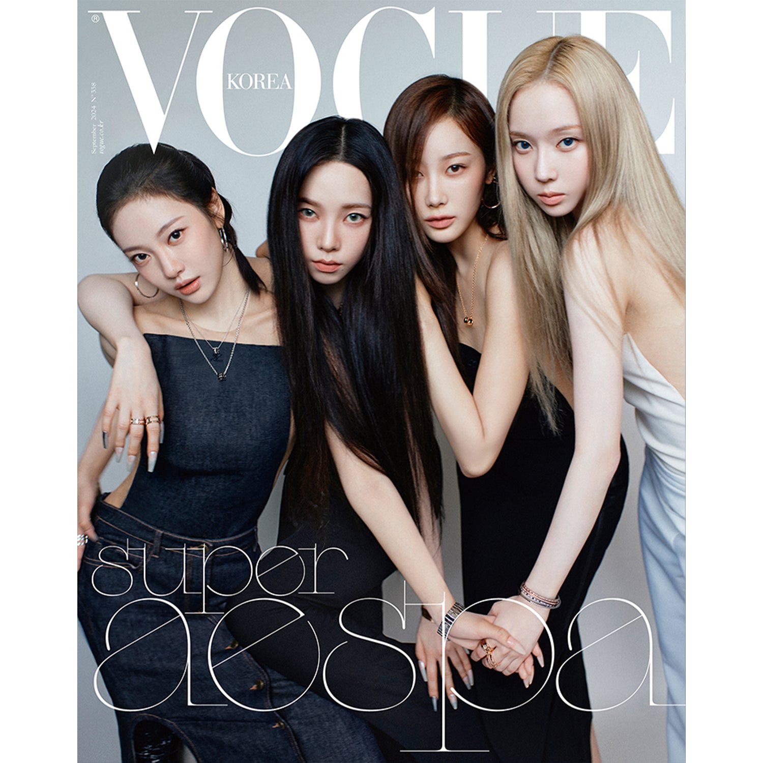 VOGUE KOREA 'SEPTEMBER 2024 - AESPA' A VERSION COVER