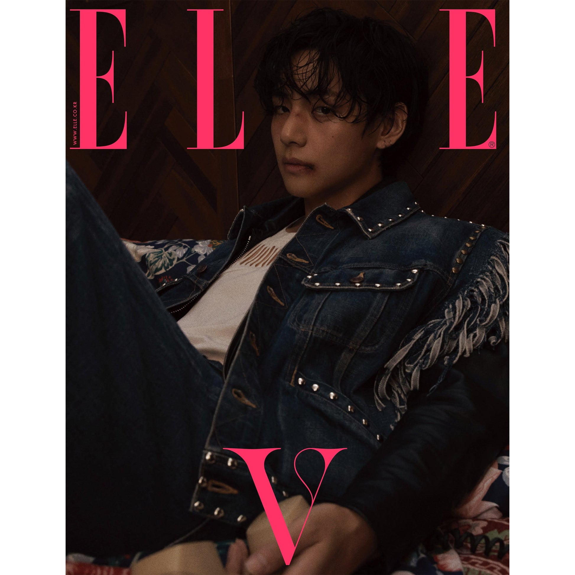 ELLE 'APRIL 2023 - V (BTS)' A VERSION COVER