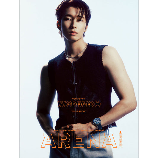 ARENA HOMME+ 'AUGUST 2024 - WONWOO (SEVENTEEN)' A VERSION COVER