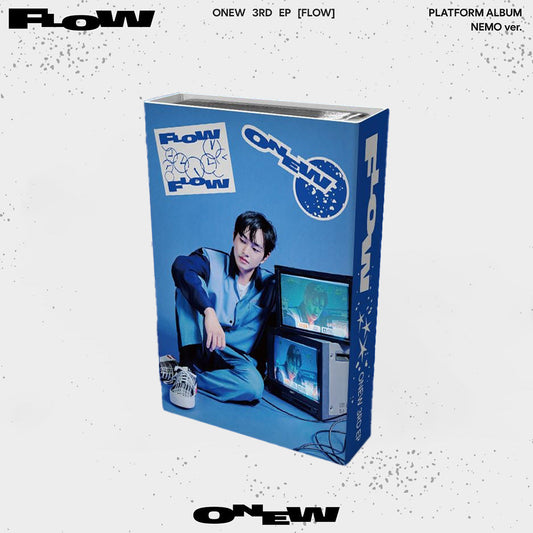 ONEW 3RD MINI ALBUM 'FLOW' (PLATFORM NEMO) A VERSION COVER