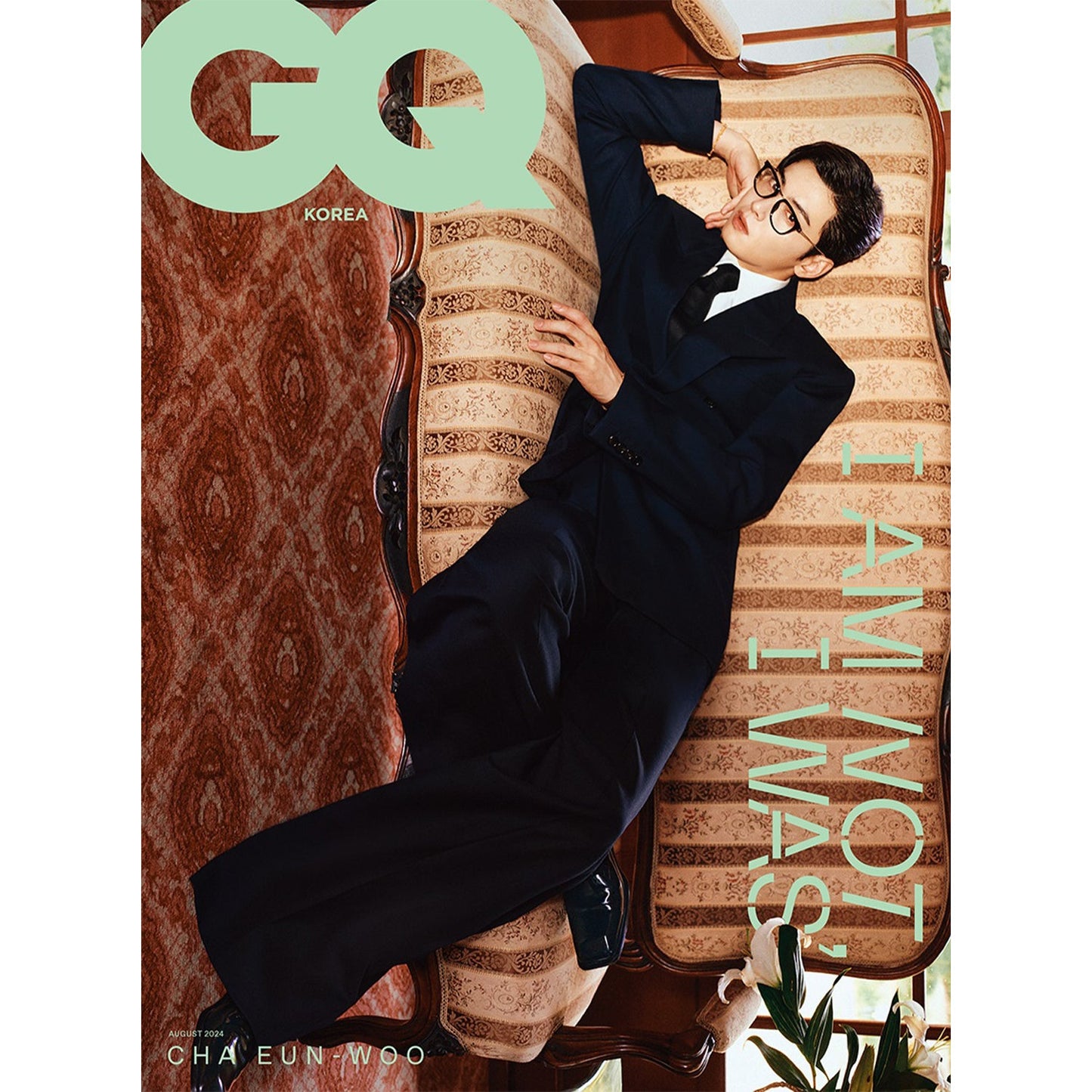 GQ KOREA 'AUGUST 2024 - CHA EUN-WOO (ASTRO)' A VERSION COVER