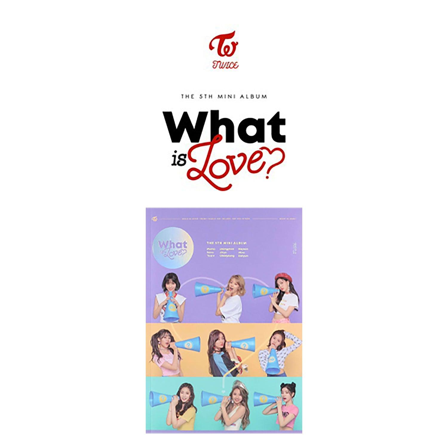 TWICE 5TH MINI ALBUM 'WHAT IS LOVE?' B VERSION COVER