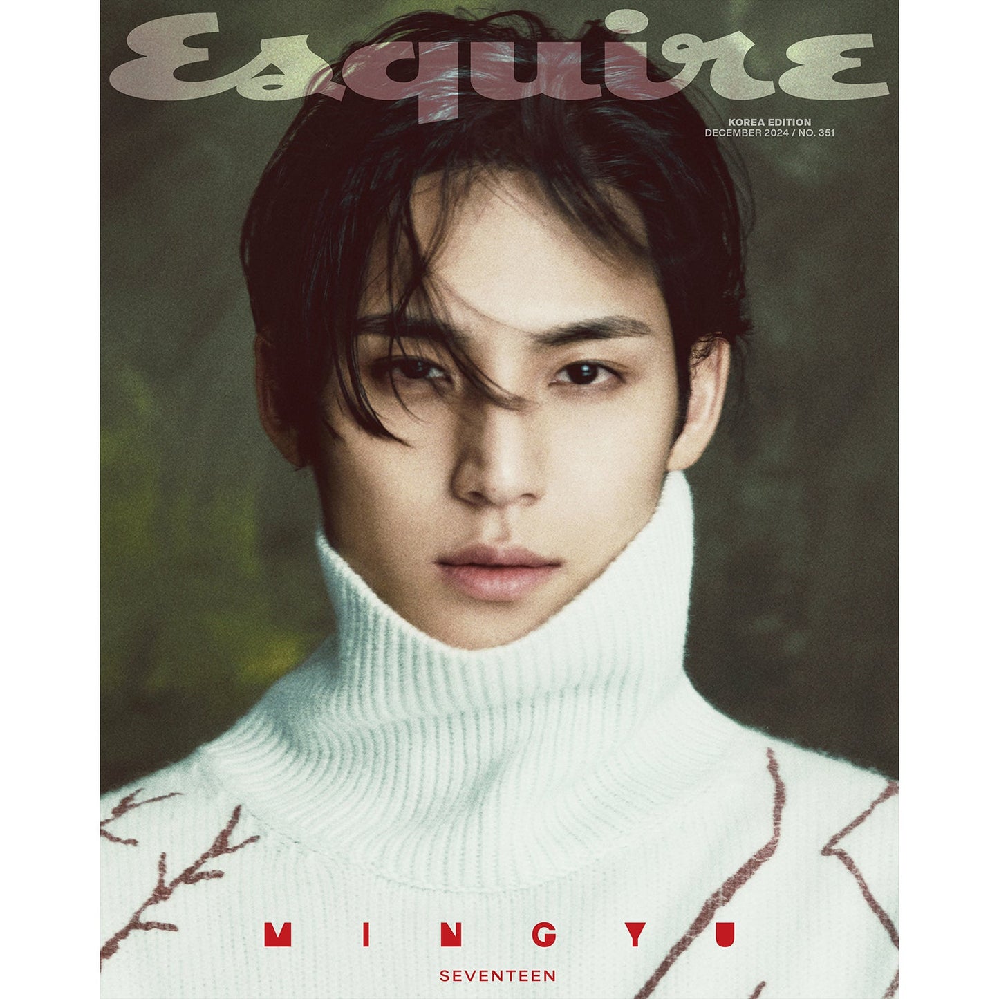 ESQUIRE 'DECEMBER 2024 - MINGYU (SEVENTEEN)' A VERSION COVER