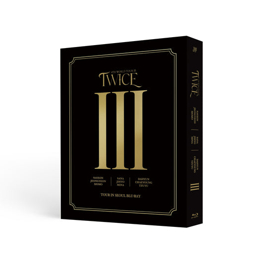 TWICE '4TH WORLD TOUR III IN SEOUL' BLU-RAY COVER