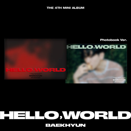 BAEKHYUN 4TH MINI ALBUM 'HELLO, WORLD' (PHOTOBOOK) SET COVER