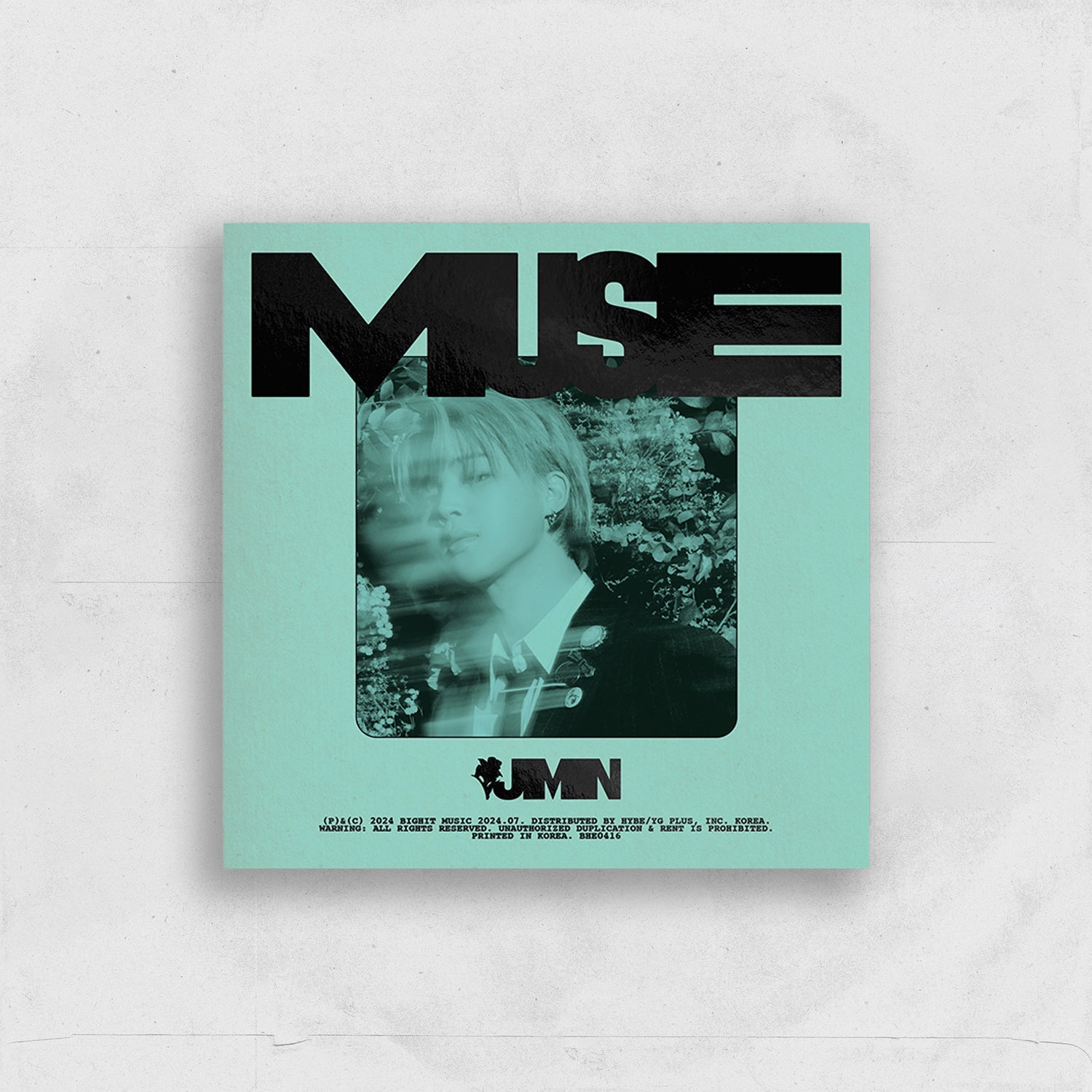 JIMIN 2ND SOLO ALBUM 'MUSE' BLOOMING VERSION COVER