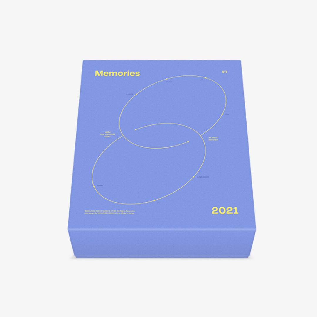 BTS MEMORIES OF 2021 BLU-RAY COVER