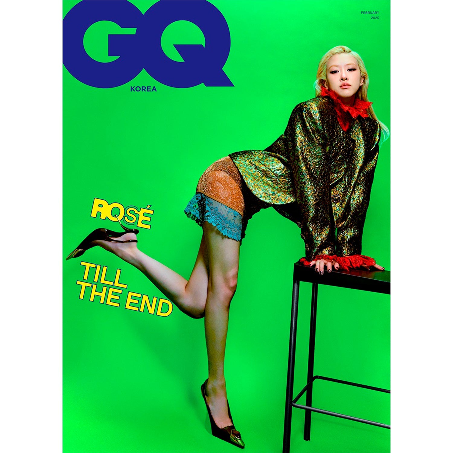 GQ KOREA 'FEBRUARY 2025 - ROSÉ (BLACKPINK)' B VERSION COVER