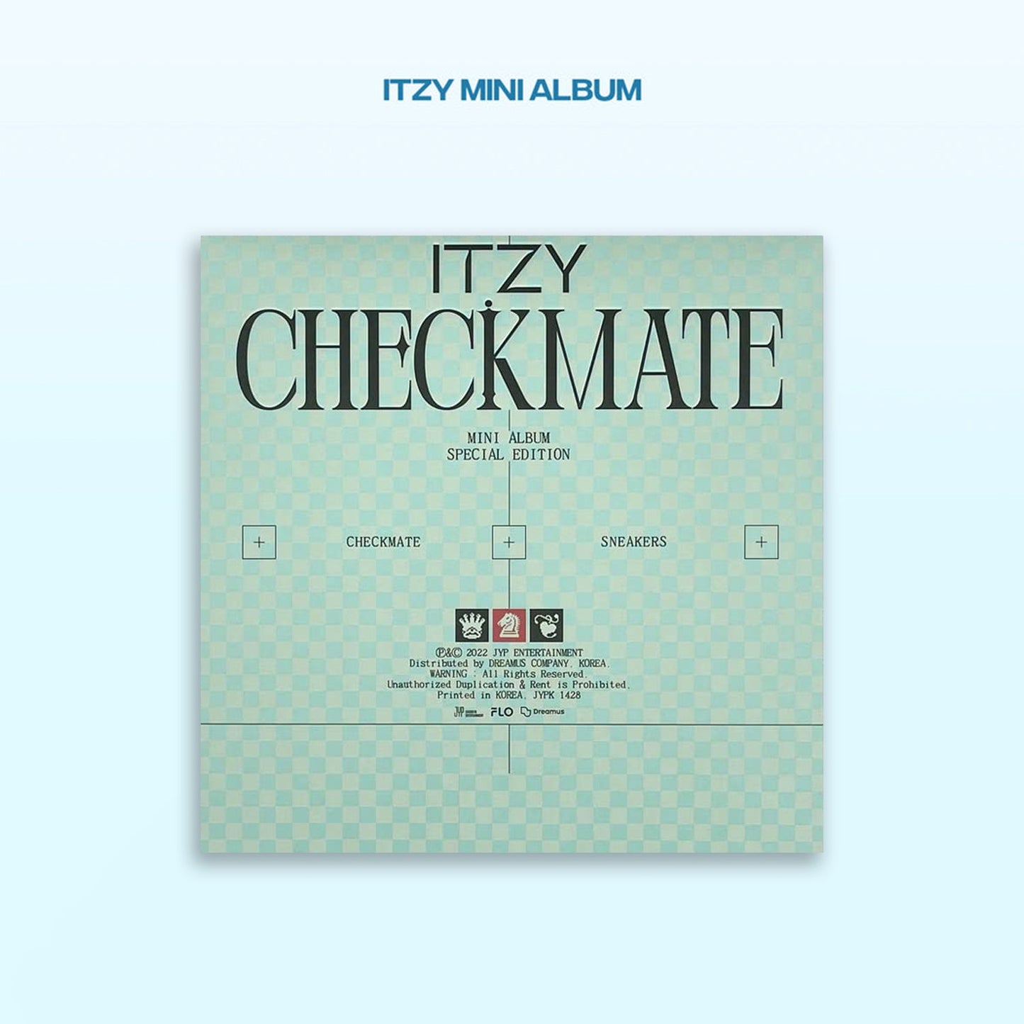 ITZY MINI ALBUM 'CHECKMATE' (SPECIAL EDITION) B VERSION COVER