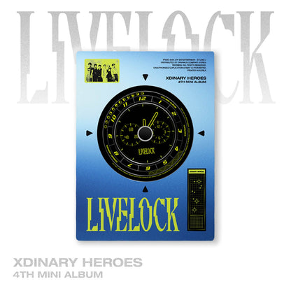 XDINARY HEROES 4TH MINI ALBUM 'LIVELOCK' B VERSION COVER