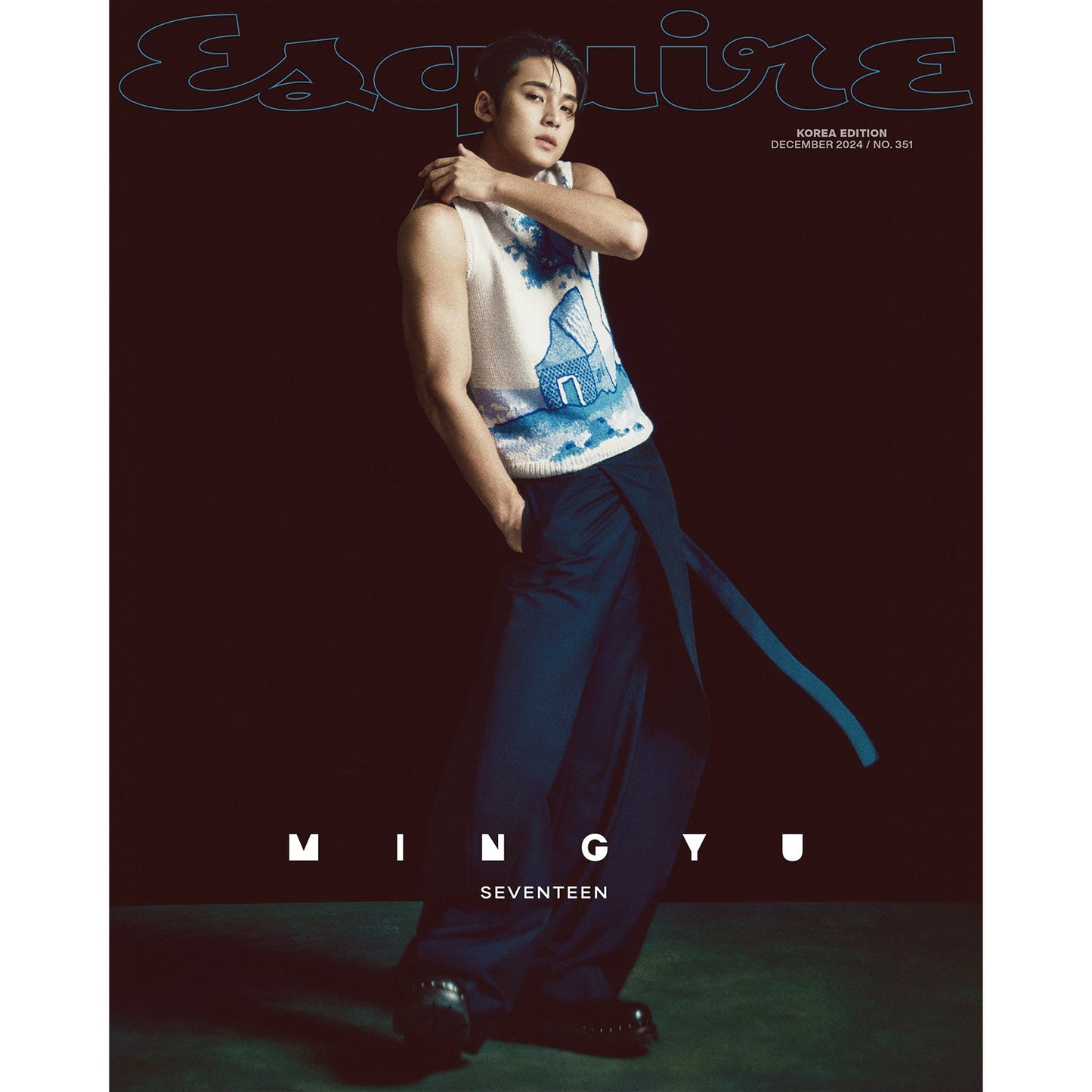 ESQUIRE 'DECEMBER 2024 - MINGYU (SEVENTEEN)' B VERSION COVER