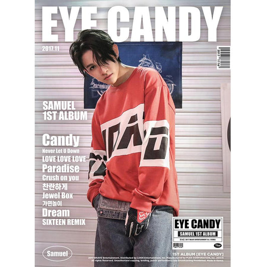 SAMUEL 1ST ALBUM 'EYE CANDY' - KPOP REPUBLIC