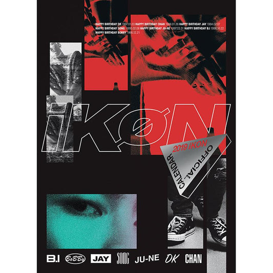 iKON 2019 OFFICIAL CALDENDAR