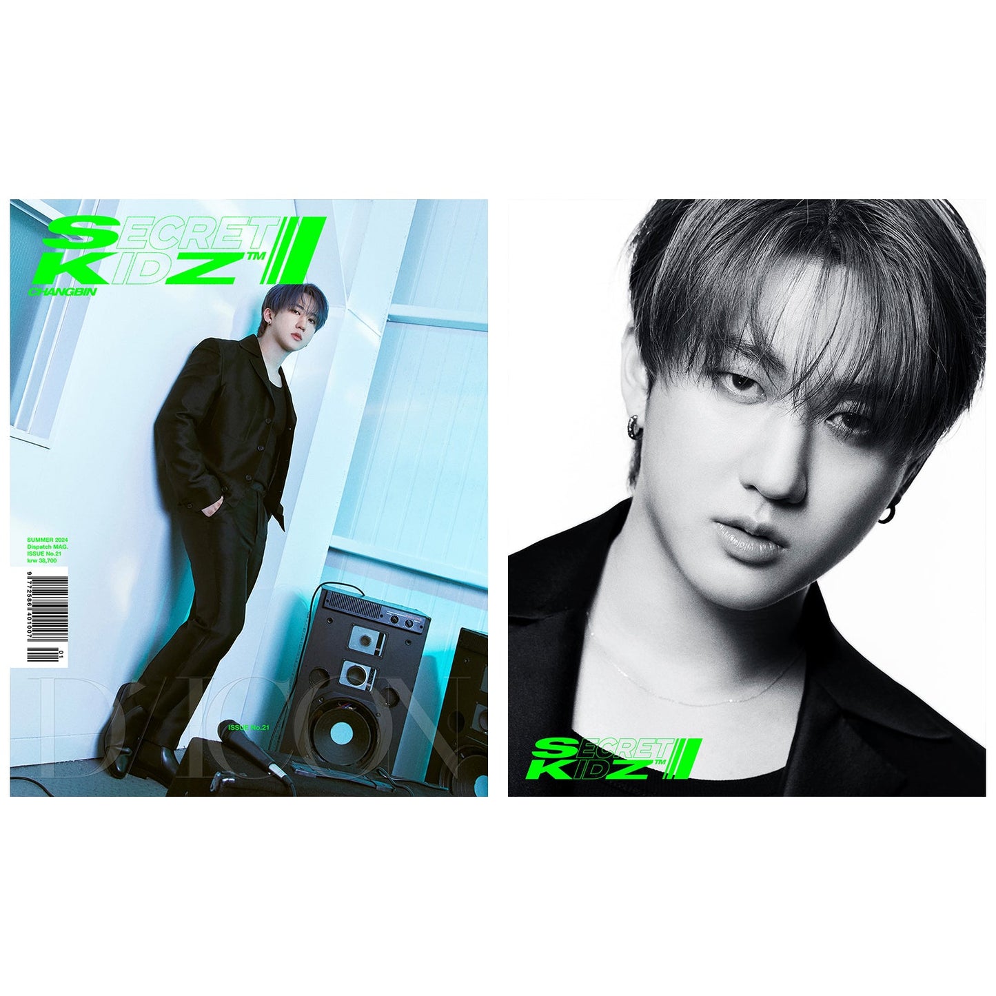 STRAY KIDS DICON VOLUME N°21 'STRAY KIDS : SECRET KIDZ' (B TYPE) C VERSION COVER