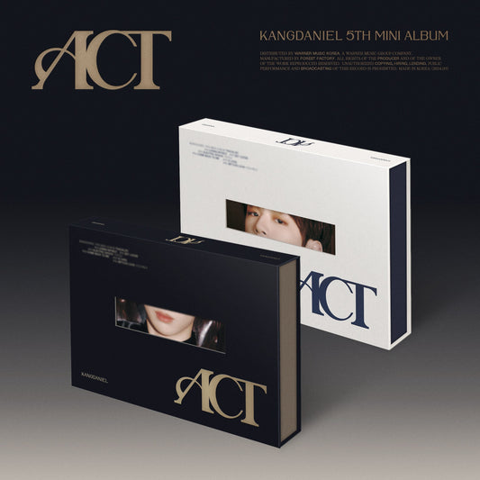 KANG DANIEL 5TH MINI ALBUM 'ACT' COVER