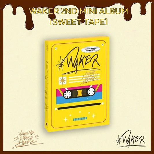 WAKER 2ND MINI ALBUM 'SWEET TAPE' CHOCOLATE VERSION COVER