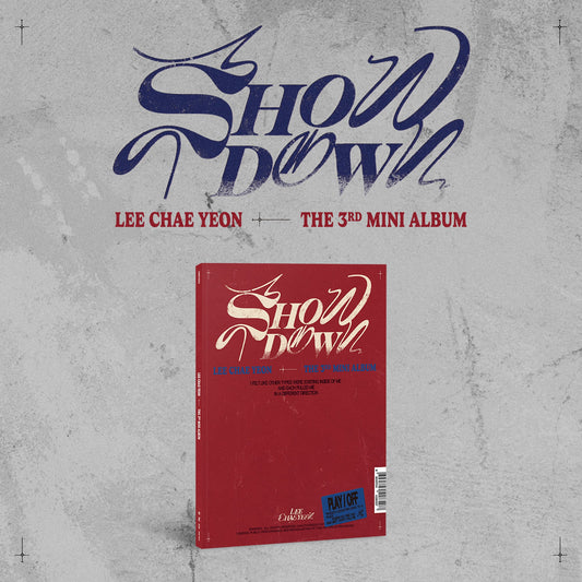 LEE CHAEYEON 3RD MINI ALBUM 'SHOWDOWN' OFF VERSION COVER