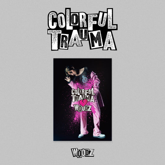 WOODZ 4TH MINI ALBUM 'COLORFUL TRAUMA' COLORFUL VERSION COVER