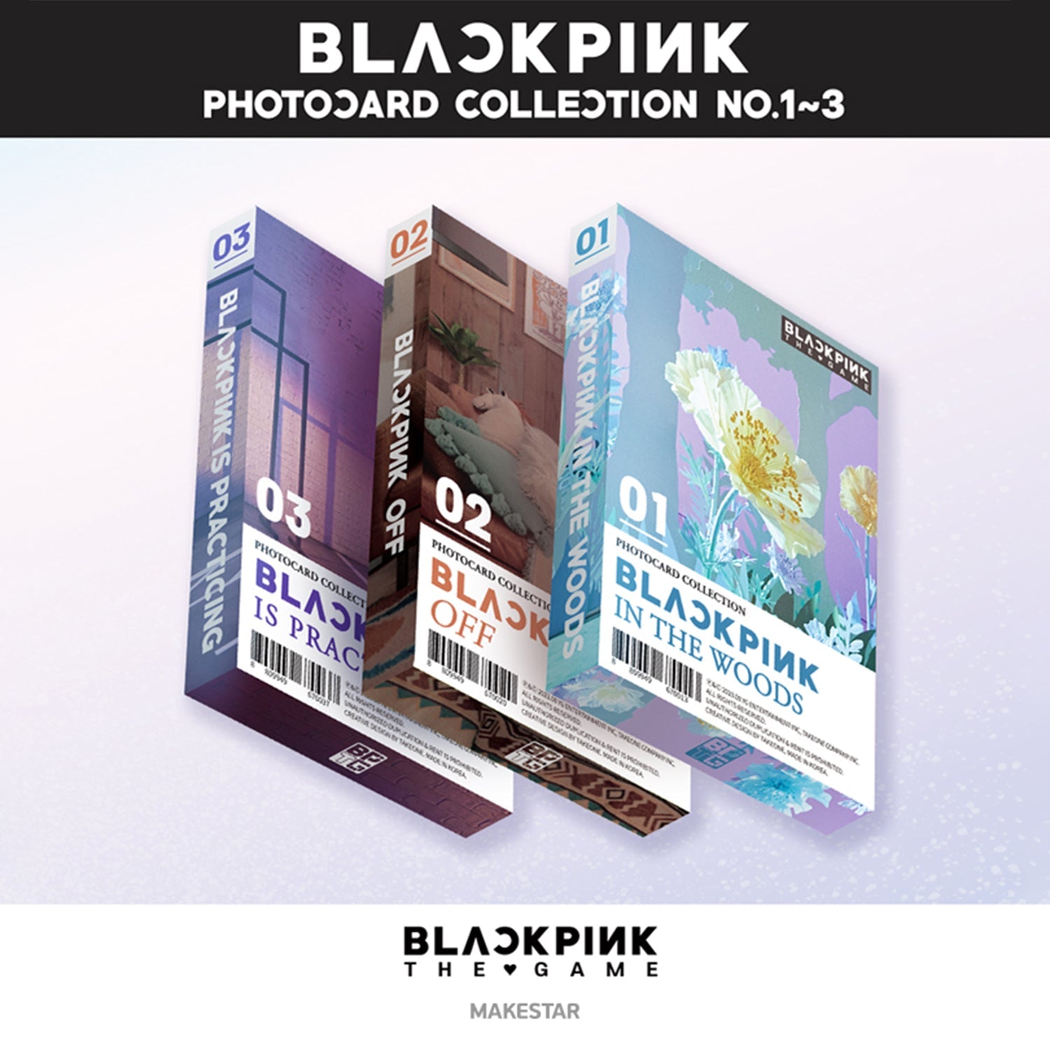 BLACKPINK THE GAME O.S.T. (PHOTOCARD COLLECTION) SET COVER