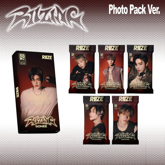 RIIZE 1ST MINI ALBUM 'RIIZING' (PHOTO PACK) COVER