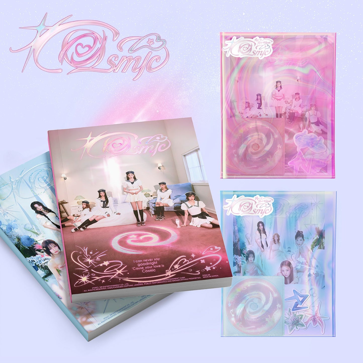 RED VELVET ALBUM 'COSMIC' (PHOTOBOOK) SET COVER