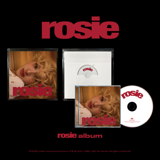 ROSÉ 1ST STUDIO ALBUM 'ROSIE' COVER