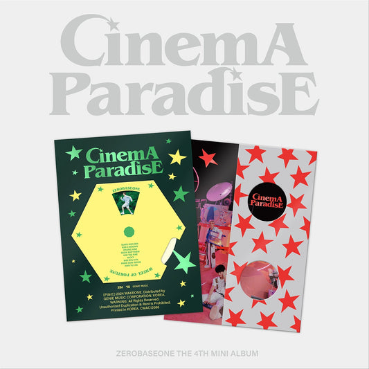 ZEROBASEONE (ZB1) 4TH MINI ALBUM 'CINEMA PARADISE' SET COVER